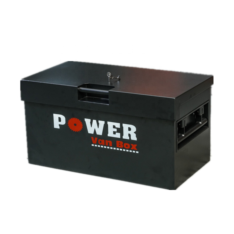 Caja de herramientas de almacenamiento para taller de garaje, caja negra para lugar de trabajo GL340