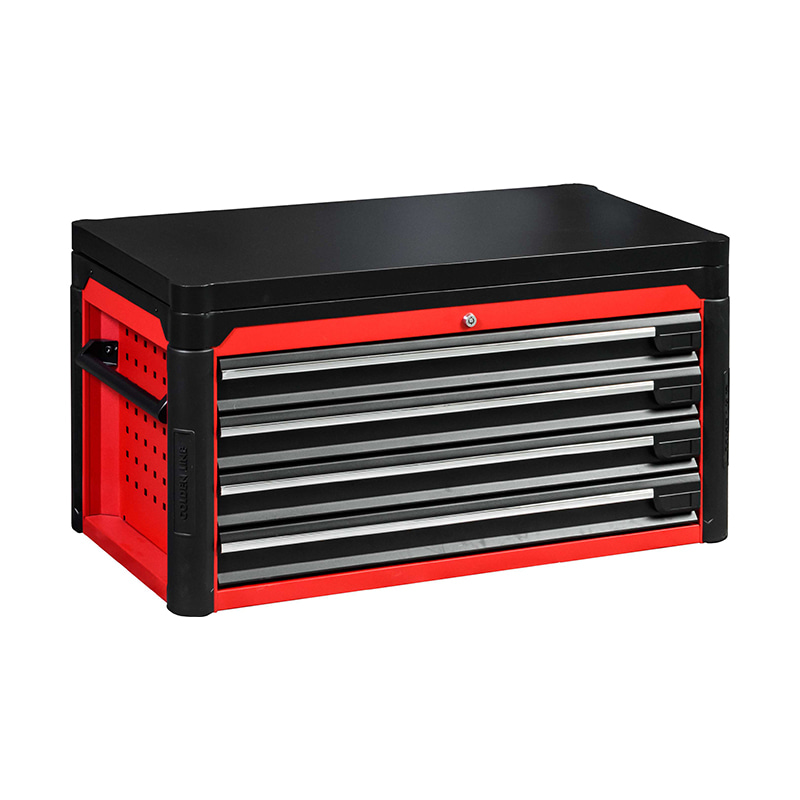 GL3404 Caja de herramientas profesional con sistema de bloqueo de 4 cajones y orificios laterales