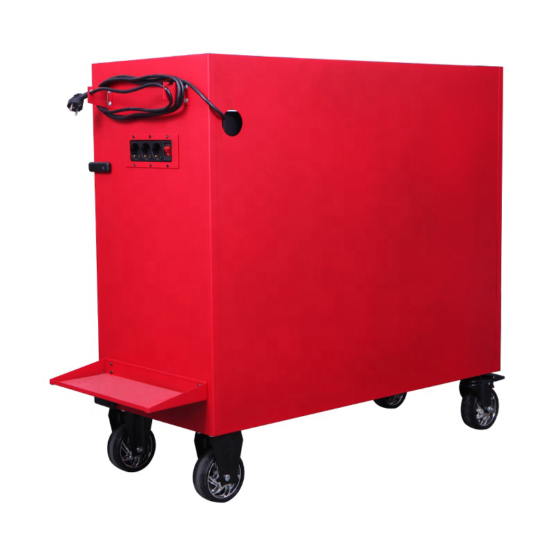 GL3708XL y GL3710XL Cajones de acero Gabinete con ruedas Carro de herramientas Caja de herramientas de almacenamiento