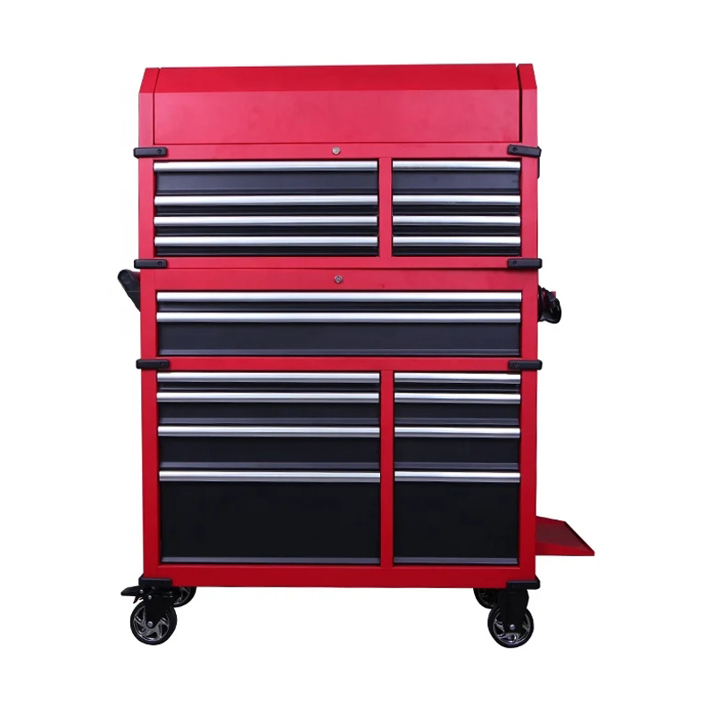GL3708XL y GL3710XL Cajones de acero Gabinete con ruedas Carro de herramientas Caja de herramientas de almacenamiento