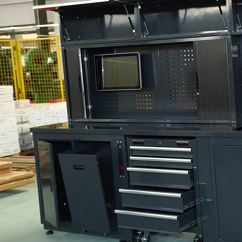 Gabinete de almacenamiento inteligente profesional del garaje GLG8000 con el tanque de agua