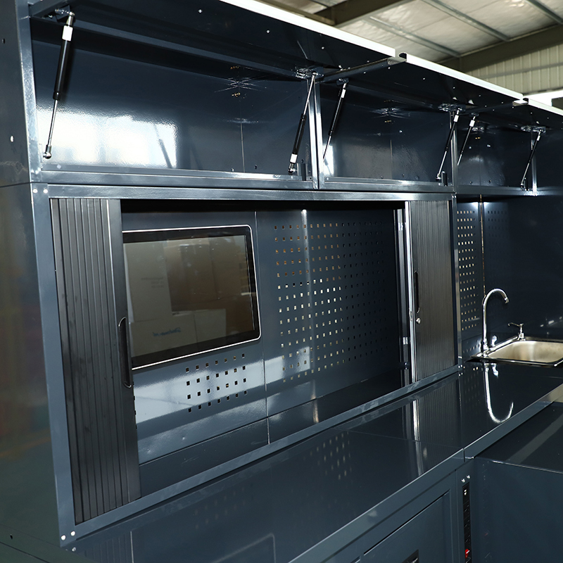 Gabinete de almacenamiento inteligente profesional del garaje GLG8000 con el tanque de agua