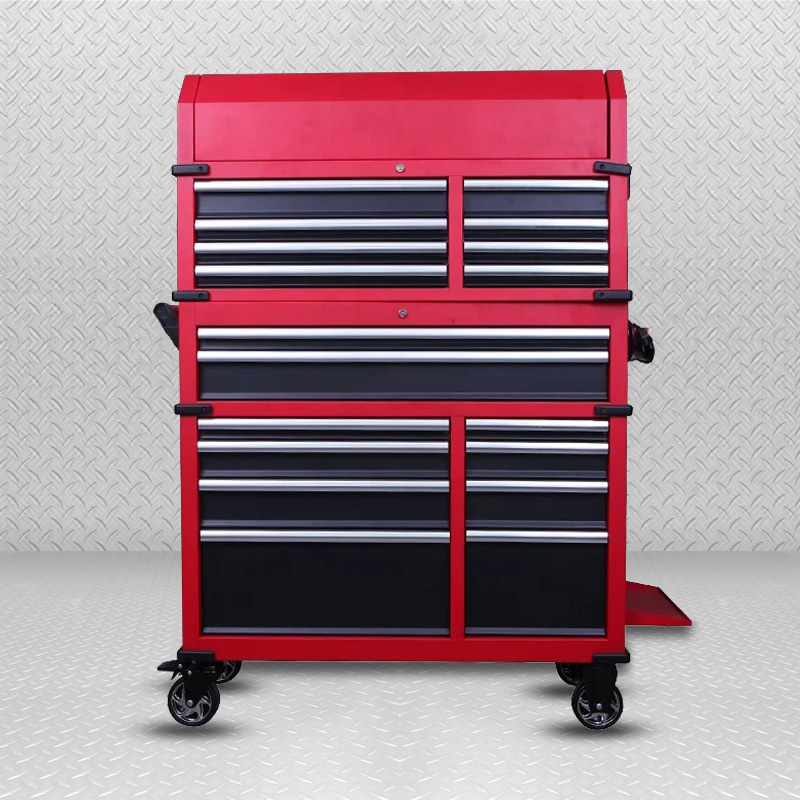 GL3708XL y GL3710XL Cajones de acero Gabinete con ruedas Carro de herramientas Caja de herramientas de almacenamiento