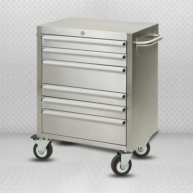 GLS2006 Gabinete de herramientas de acero inoxidable de 6 cajones de alta resistencia