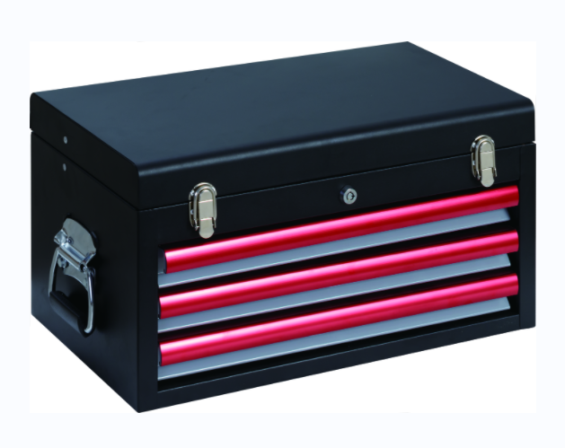GL109 Caja de mano portátil resistente con 3 cajones