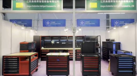Goldenline muestra soluciones de herramientas inteligentes en 2025 Canton Fair